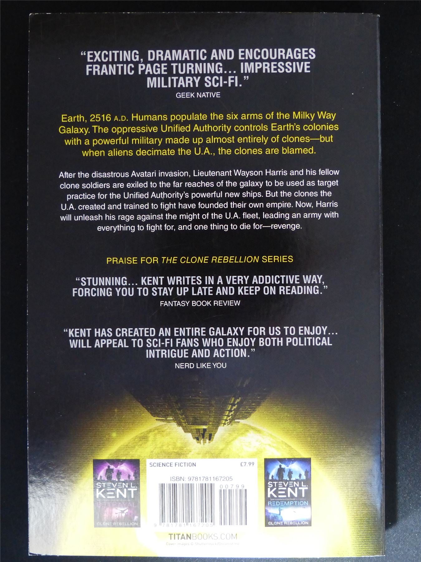 Empire: The Clone Rebellion - Titan Novel Book Softback #6P