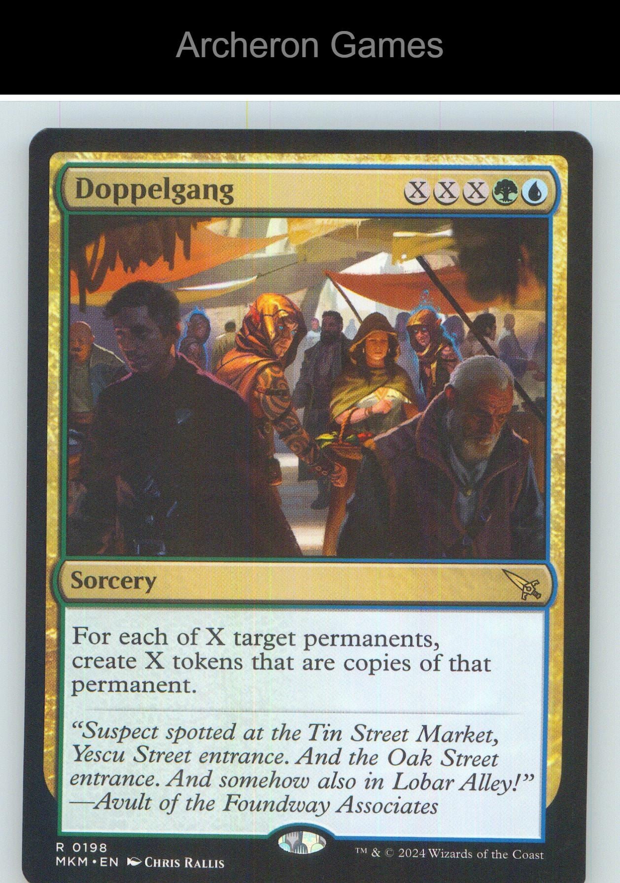 Doppelgang MKM 198 R MTG Card NM/EX+
