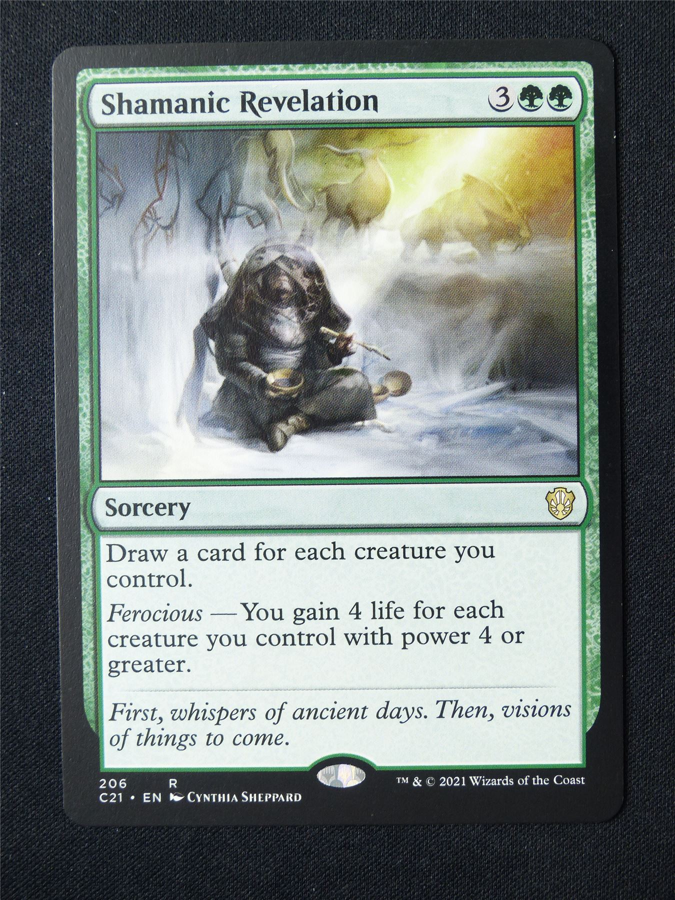 Shamanic Revelation - C21 - Mtg Card #5FR