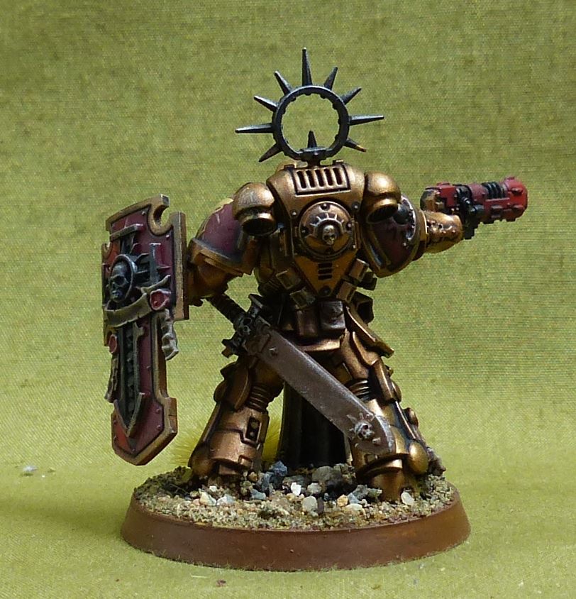 Primaris Lieutenant painted - Minotaurs Legion - Warhammer 40K #5AC