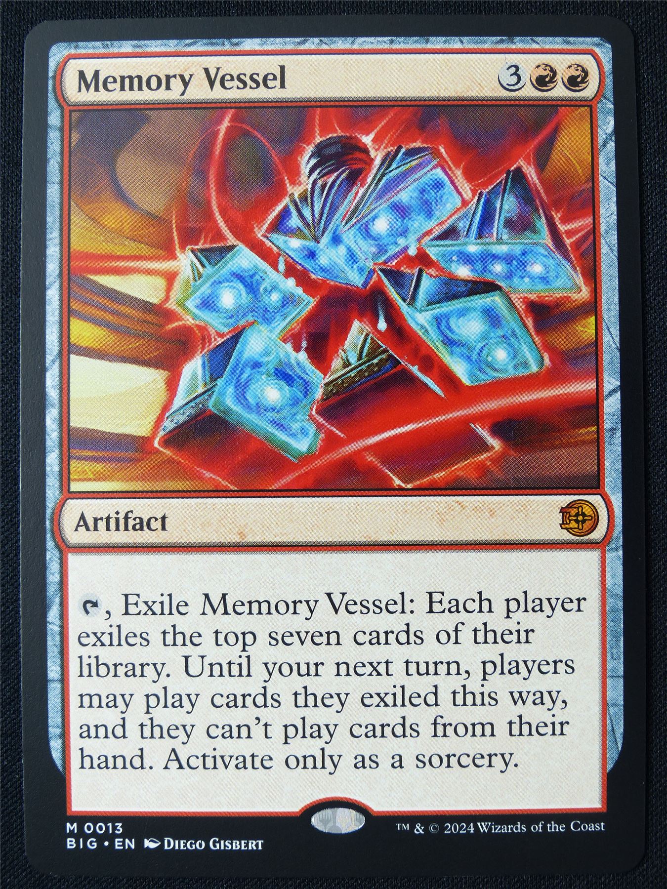 Memory Vessel - BIG - Mtg Card #1NW