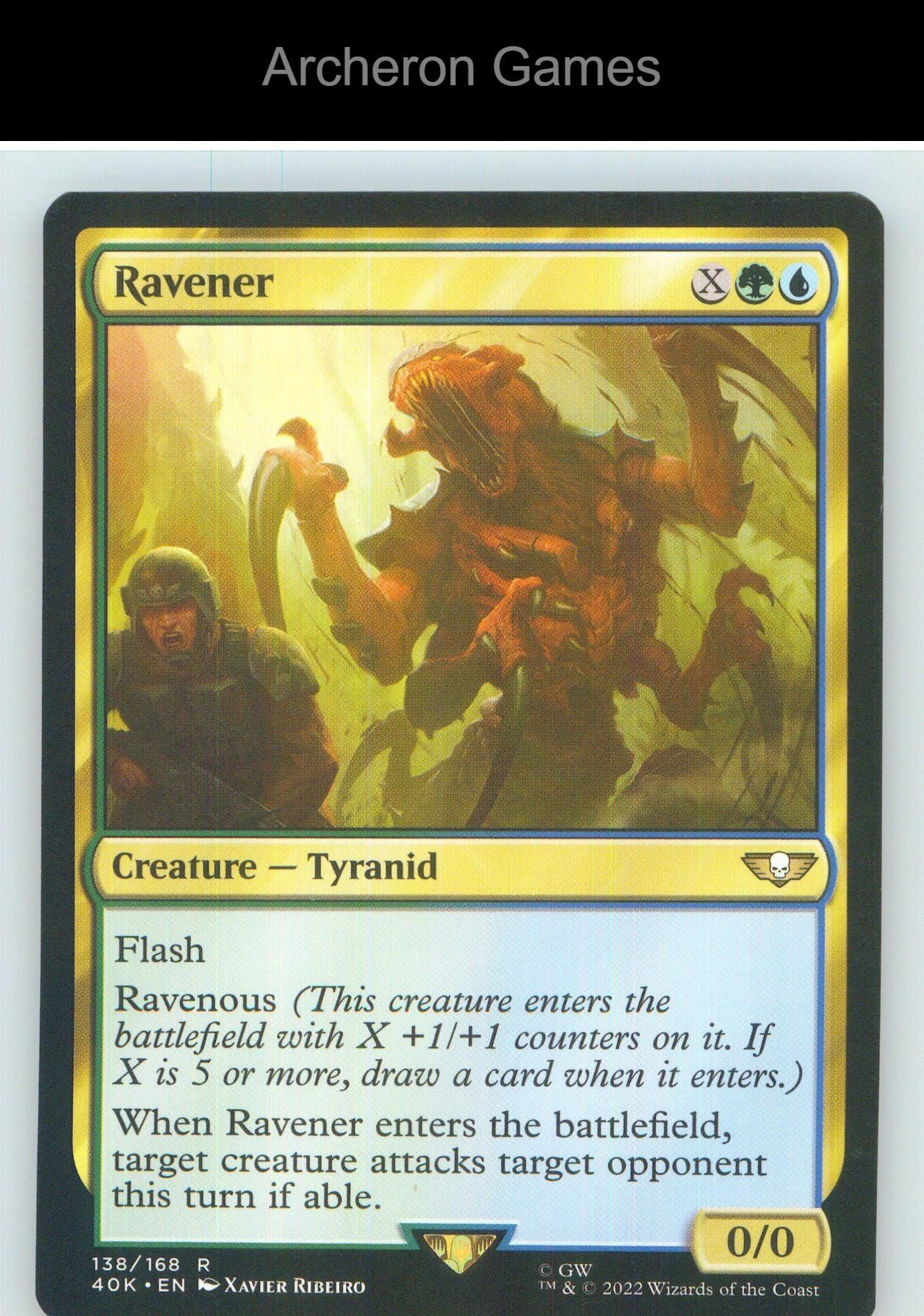 Ravener 138 R MTG Card NM/EX+