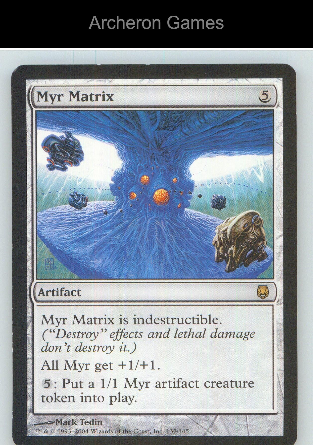 Myr Matrix DST 132 R MTG Card NM/EX+