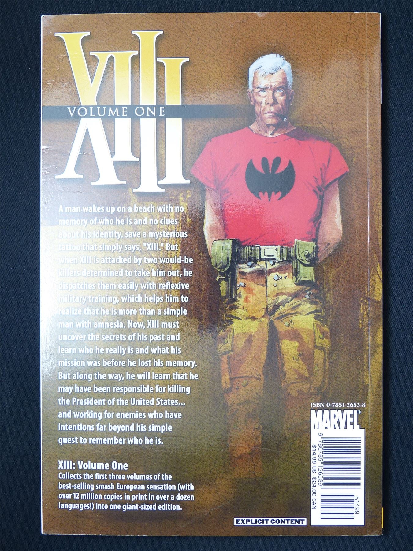 XIII: Day of the Black Sun volume one - Marvel Graphic Softback #134