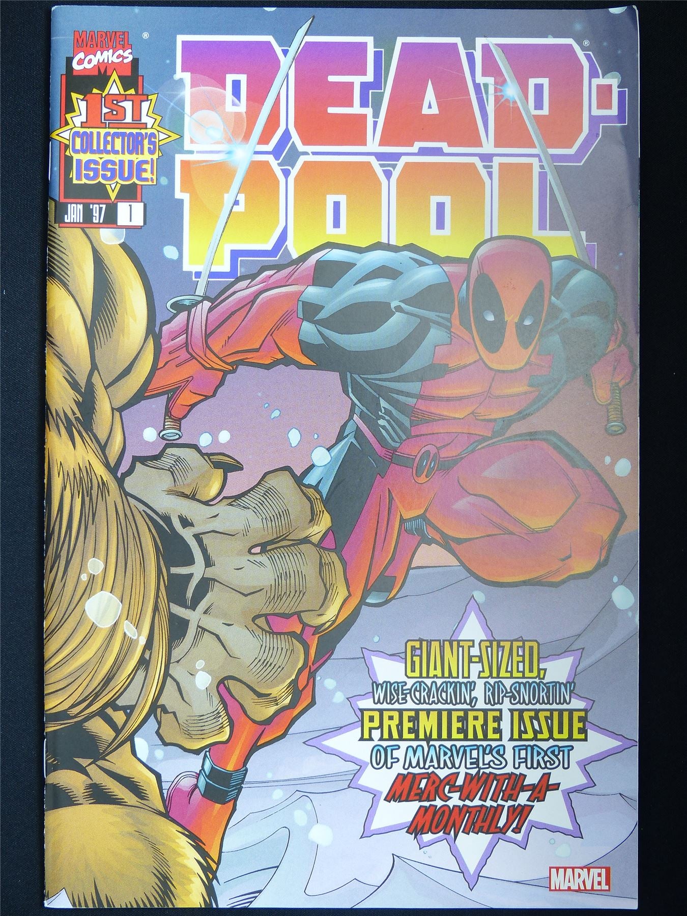 DEADPOOL #1 Collector's Issue - Marvel Comic #LS