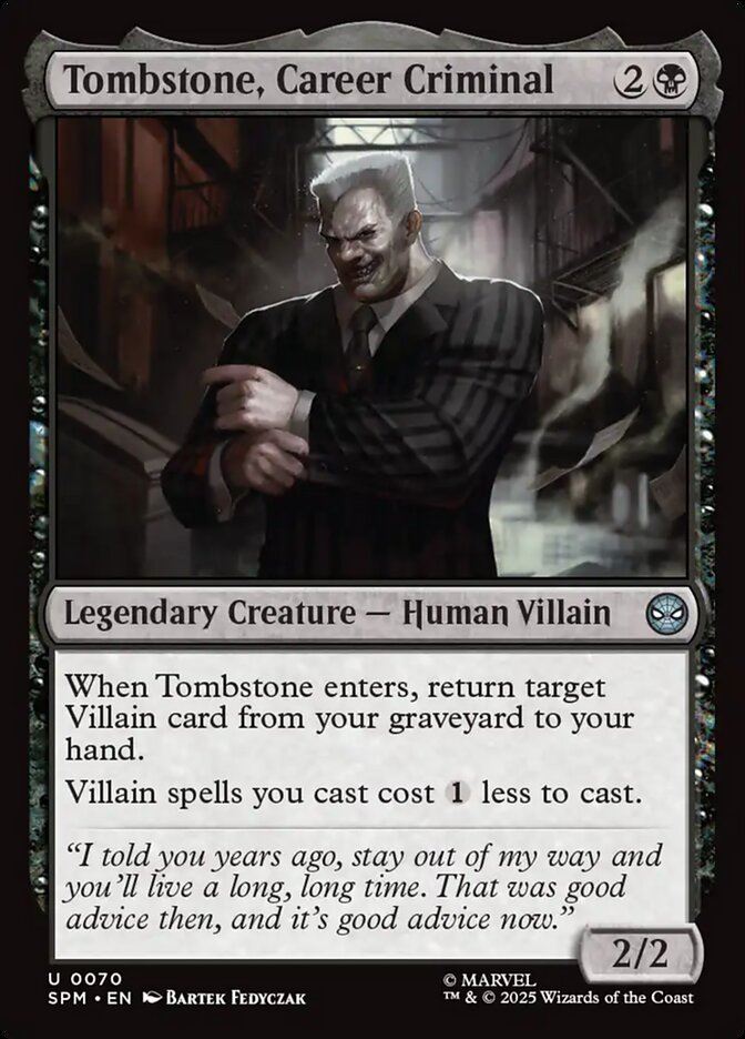 Tombstone, Career Criminal - Marvel's Spider-Man spm