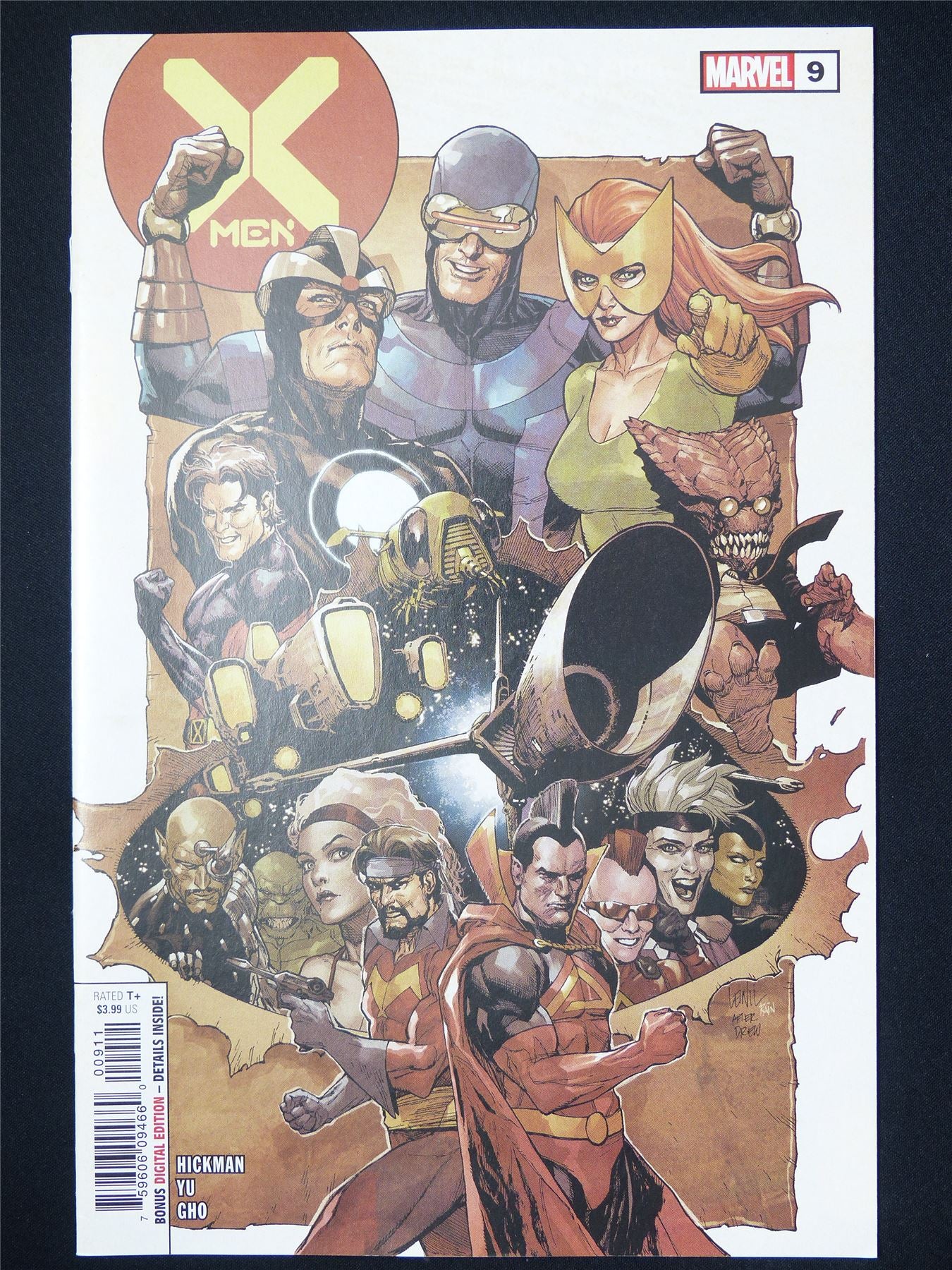 X-MEN #9 - B&B Marvel Comic #8H4