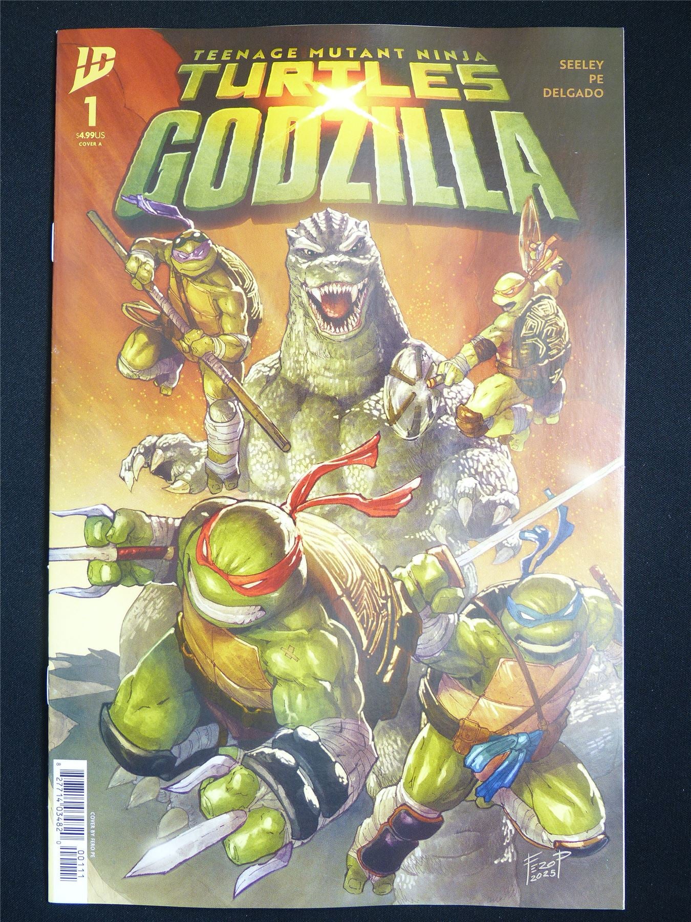 TEENAGE Mutant Ninja Turtles x Godzilla #1 - Nov 2025 ID Comic #62D