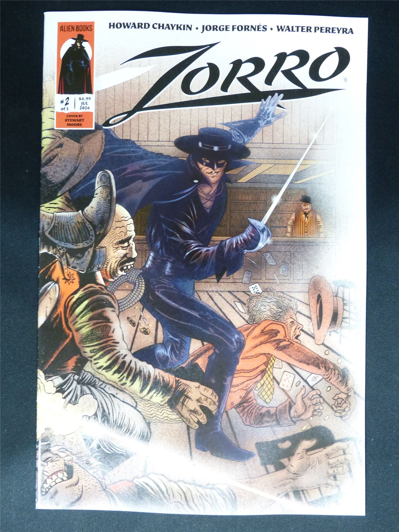 ZORRO #2 Cvr A - Jul 2026 Alien Books Comic #1VX