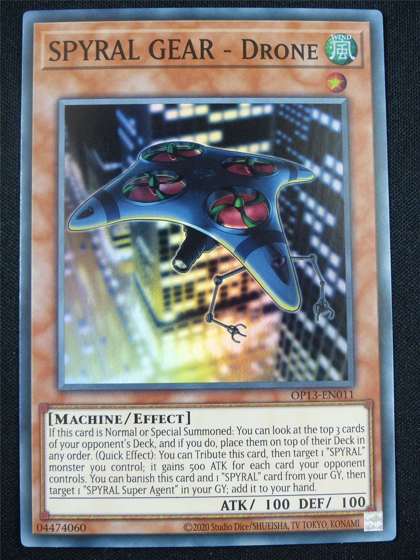 yugioh drone cards Spyral Gear - Drone OP13 Super Rare