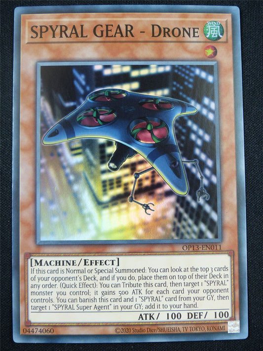 Spyral Gear - Drone OP13 Super Rare - Yugioh Card #4X