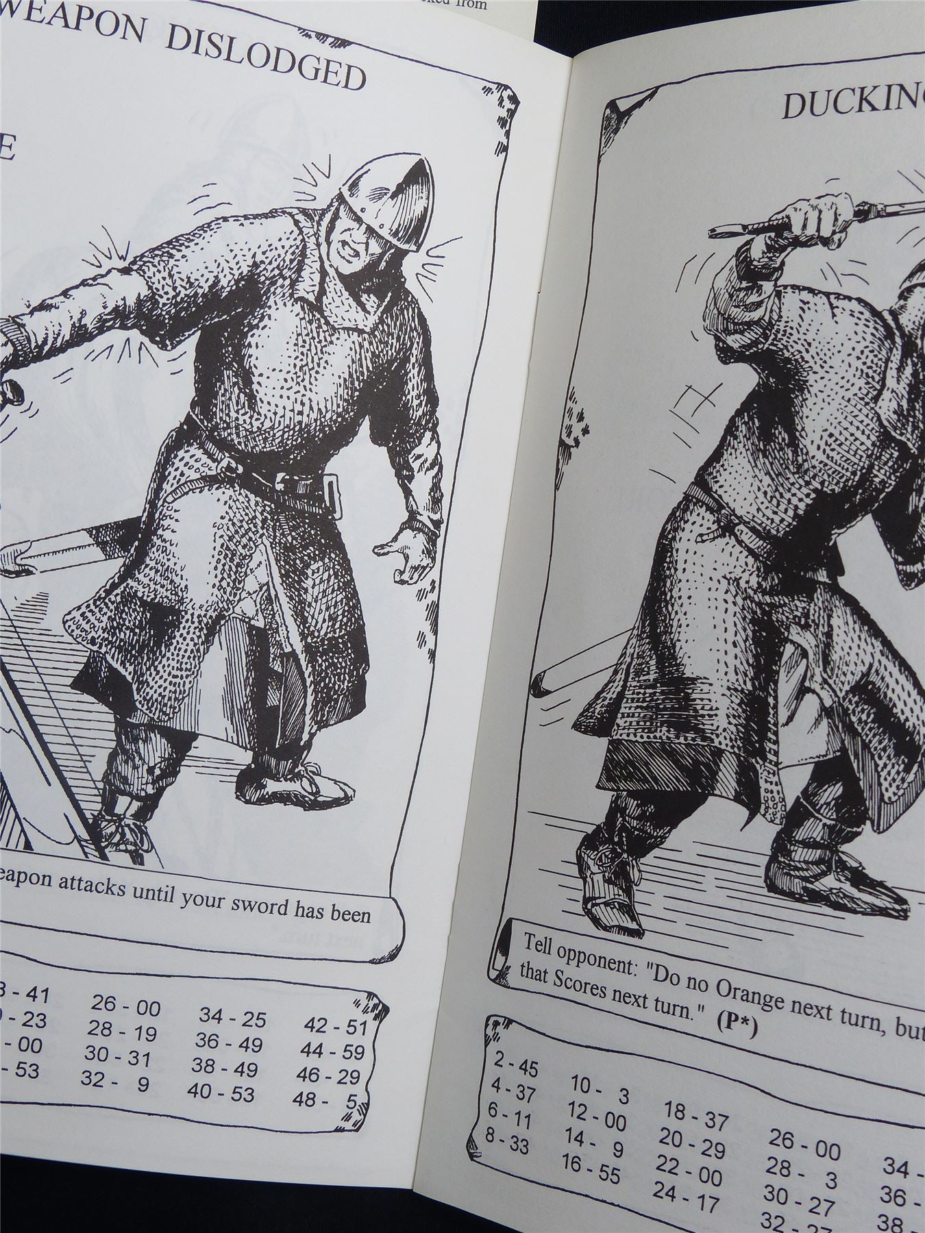Lost Worlds Fantasy Combat Book: Sir Percival Mounted Knight - Booklet #2TY
