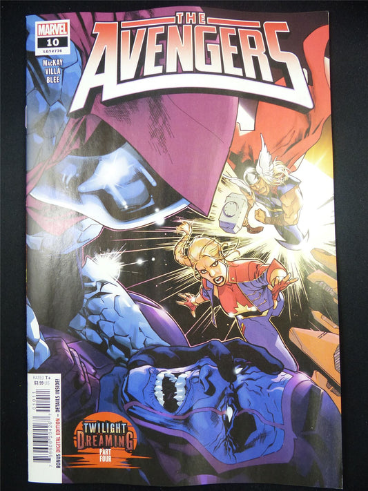 The AVENGERS #10 - Apr 2024 Marvel Comic #31V