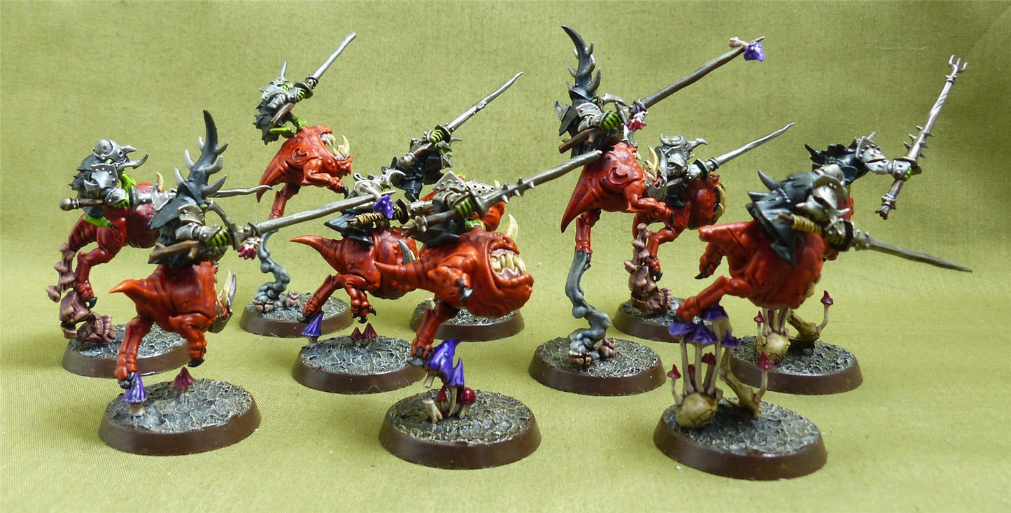 Squig Hoppers painted - Gloomspite Gitz - Warhammer AoS #FM