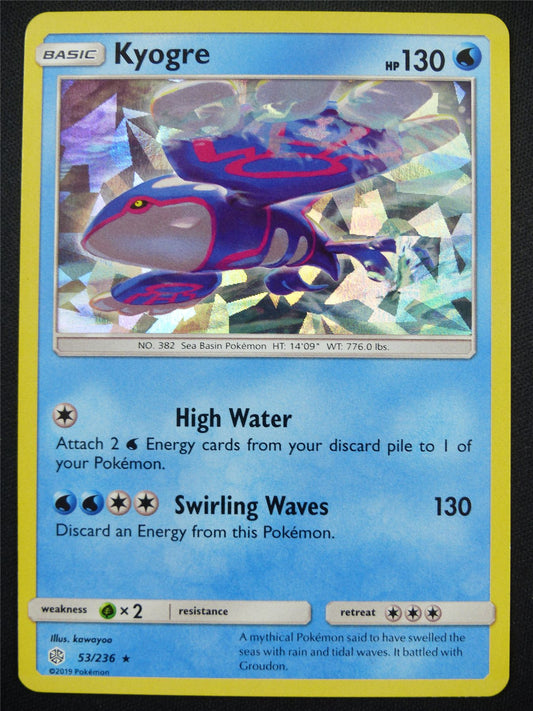 Kyogre 53/236 Holo - Pokemon Card #5JS