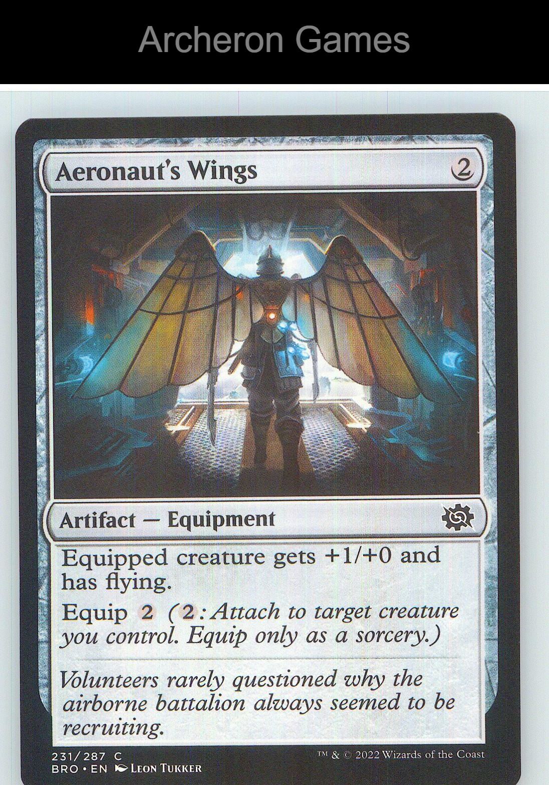 Aeronaut's Wings BRO 231 C MTG Card NM/EX+