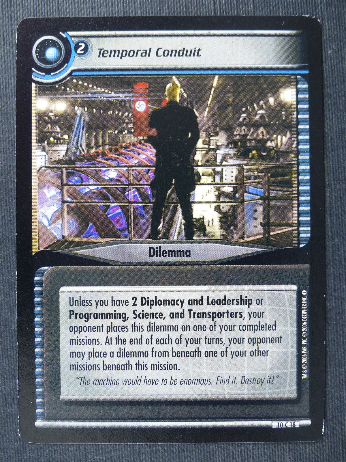 Temporal Conduit - Star Trek Cards #V4
