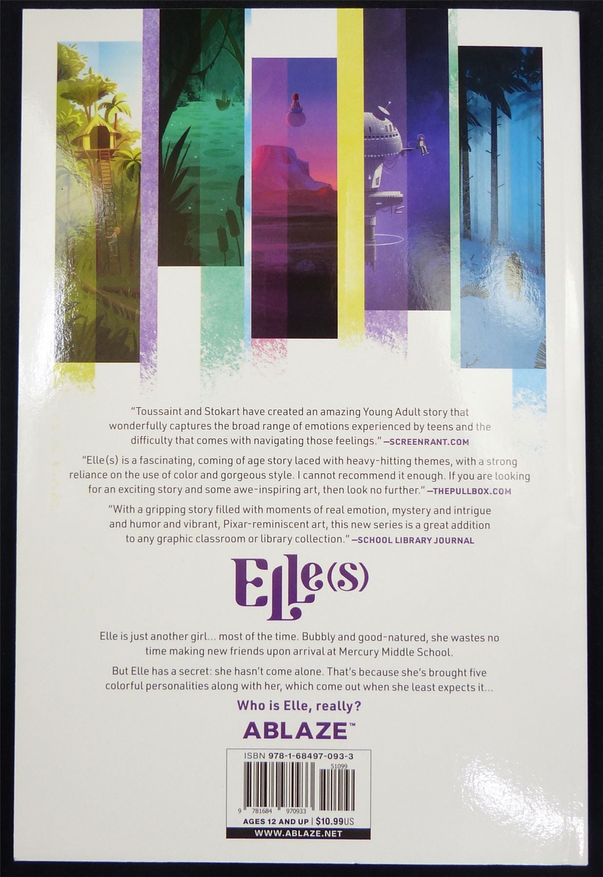 ELLE s volume 1: The New Girl - Ablaze Graphic Softback #2O4