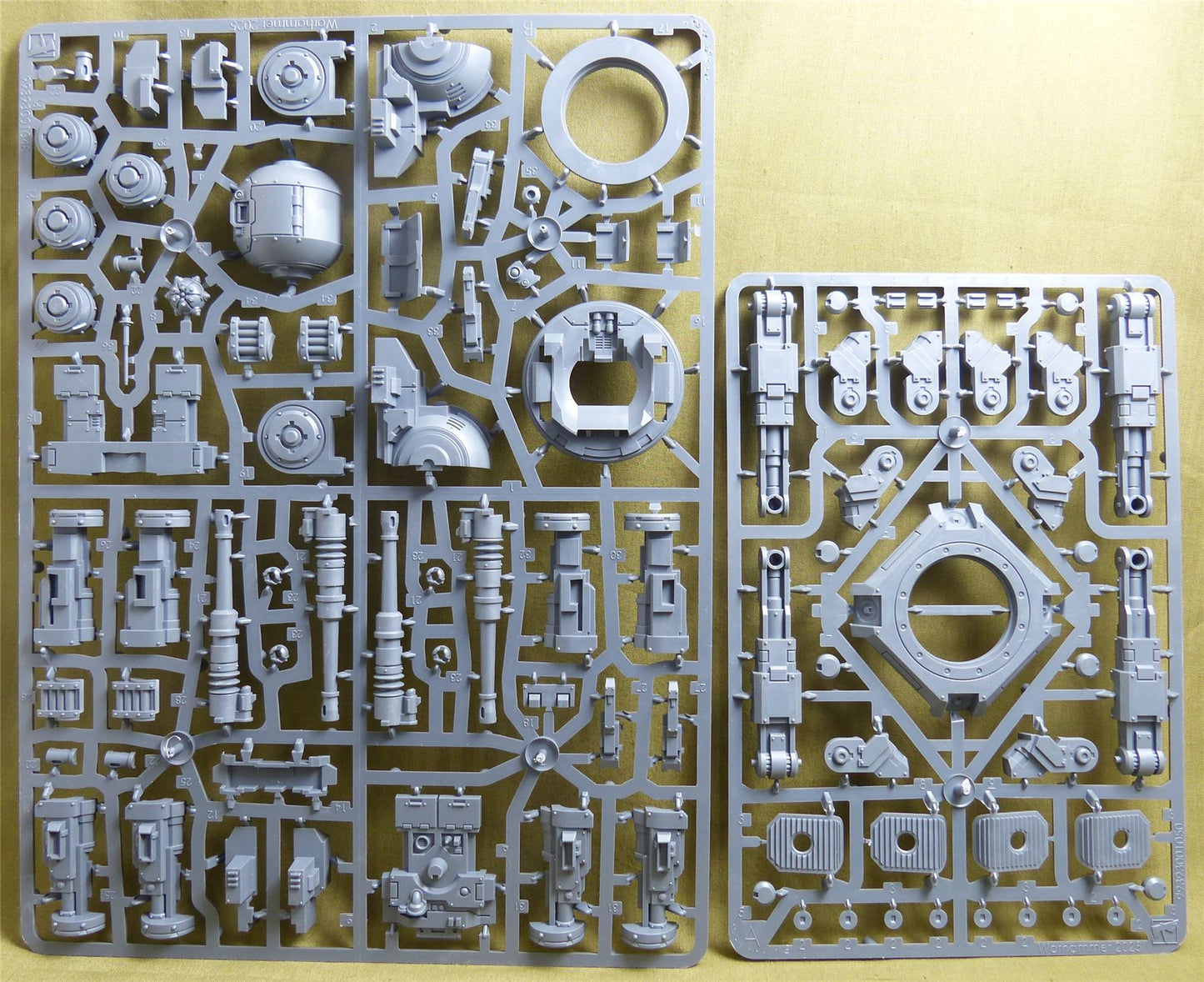 Araknae Quad Accelerator Platform complete sprue - Saturnine - Warhammer Horus Heresy #4DD