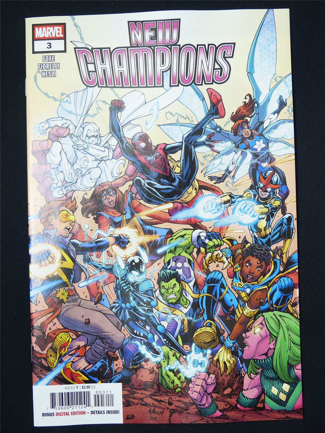 New CHAMPIONS #3 - B&B May 2025 Marvel Comic #1OP