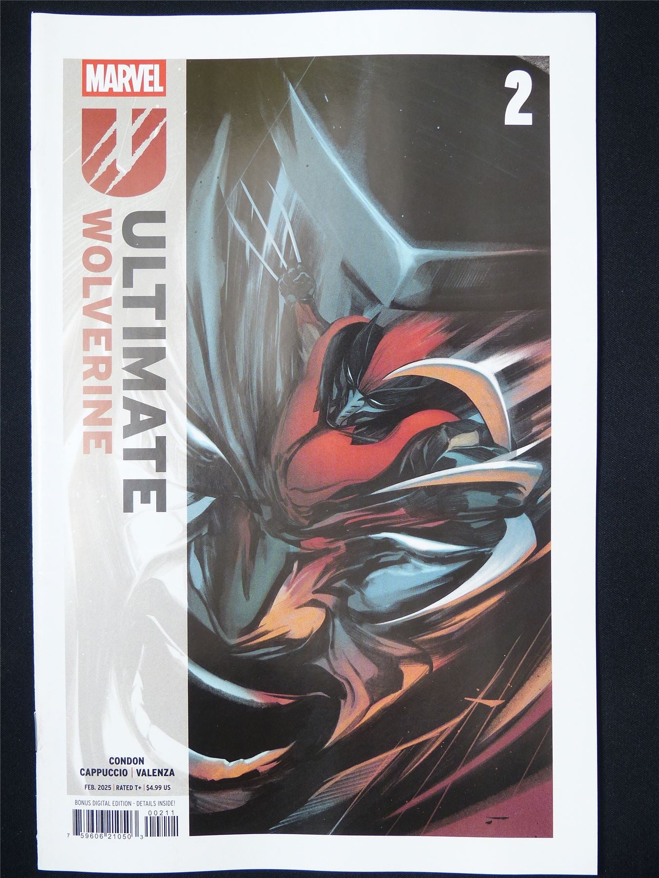 Ultimate WOLVERINE #2 - B&B Apr 2025 Marvel Comic #9IZ