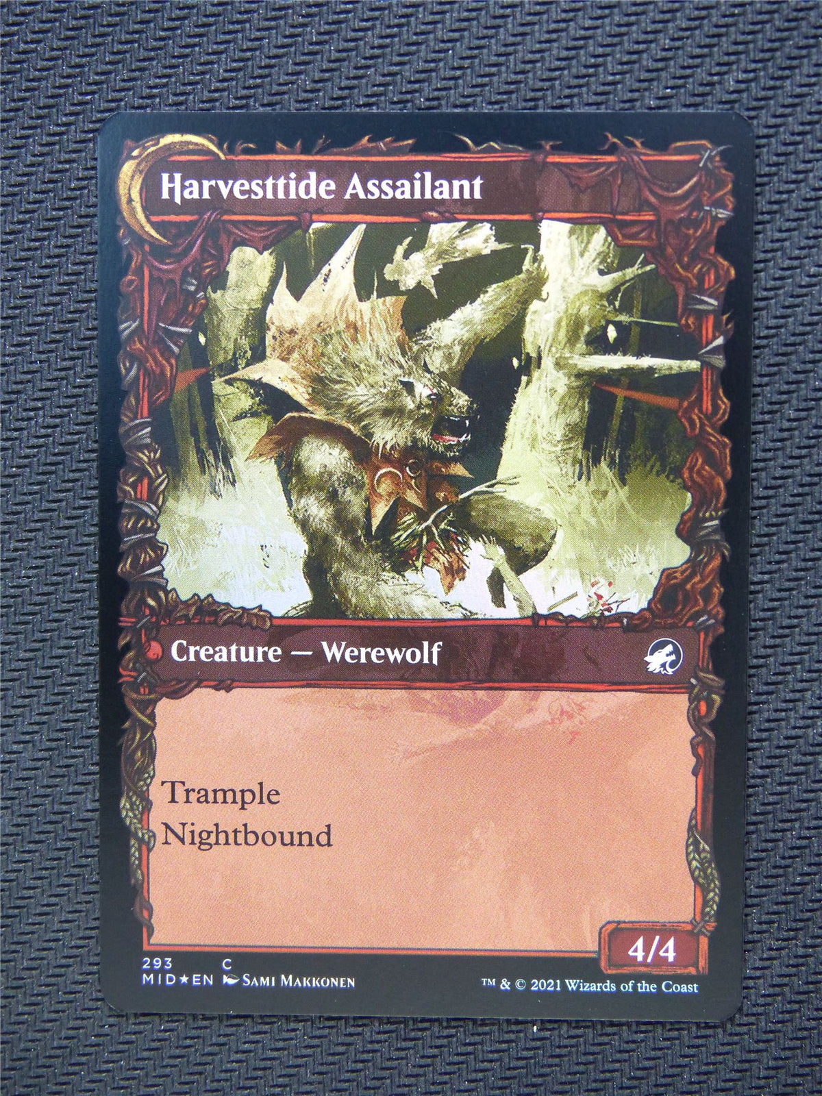 Harvestride Infiltrator Assailant Foil Showcase - Innistrad - Mtg Card #3M2