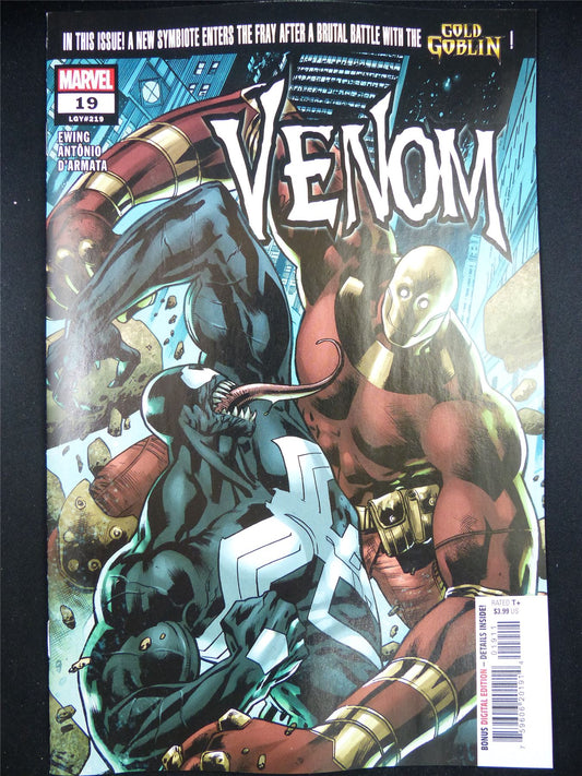 VENOM #19 - Jul 2023 Marvel Comic #9C