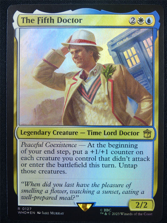 The Fifth Doctor Foil - WHO - Mtg Card #2ZW