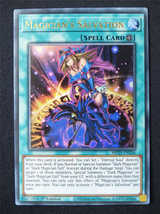 Magician's Salvation MP21 Ultra Rare - 1st ed Yugioh Card #7S
