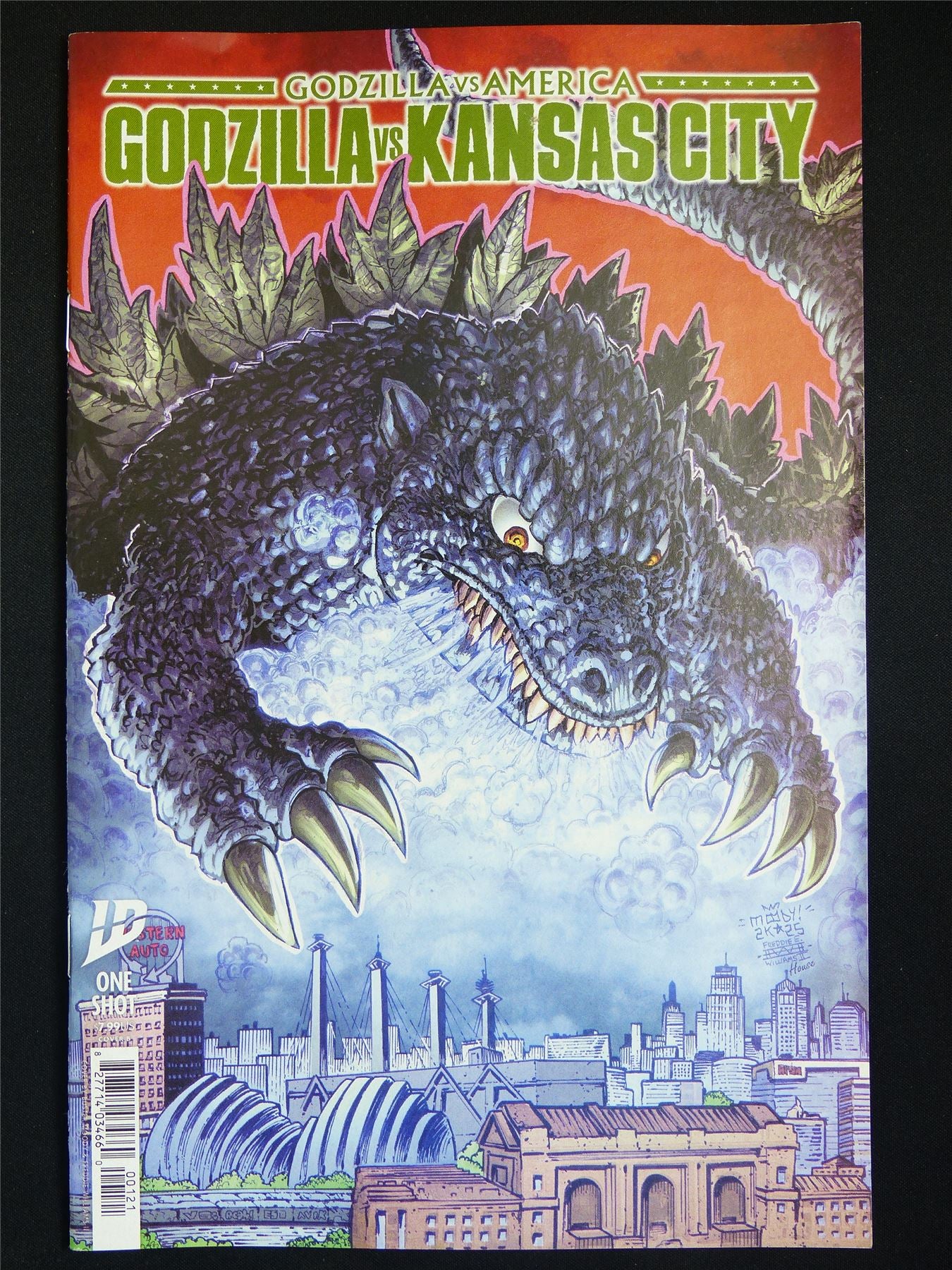 GODZILLA vs America: Godzilla vs Kansas City #1 - ID Comic #5WY