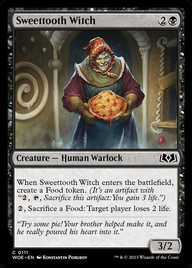 Sweettooth Witch - Wilds of Eldraine woe
