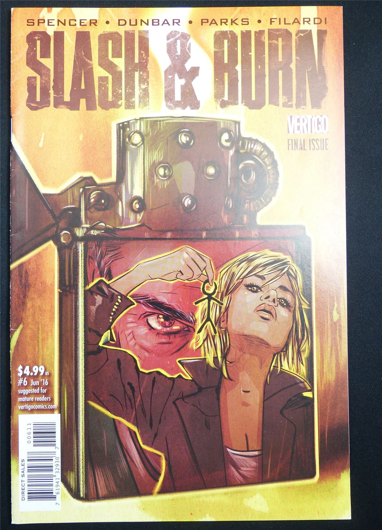 SLASH & Burn#6 - Vertigo Comic #2GE