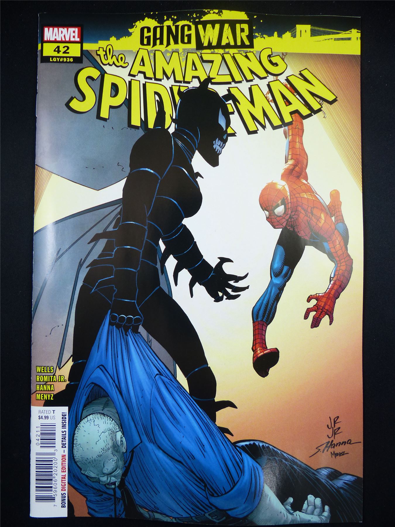 The Amazing SPIDER-MAN #42 Gang War - Mar 2024 Marvel Comic #25B