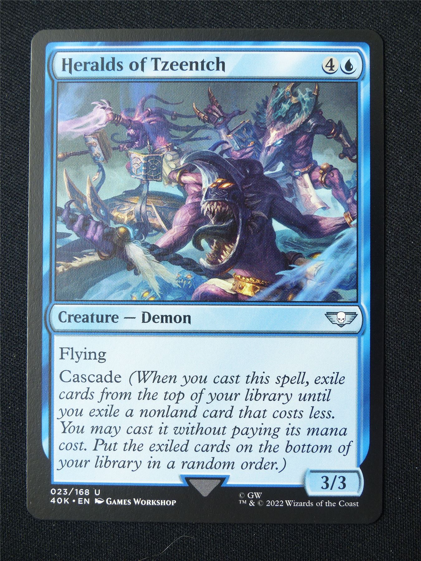 Heralds of Tzeentch - 40K - Mtg Card #4Q8