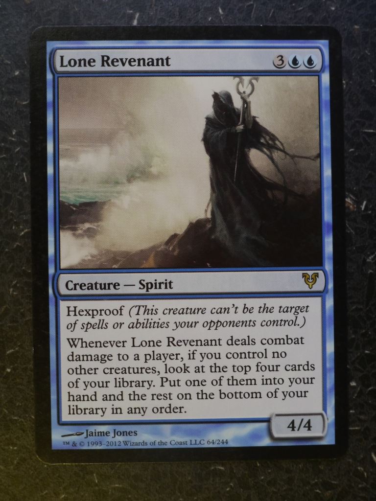MTG Magic Card: LONE REVENANT # 6C95