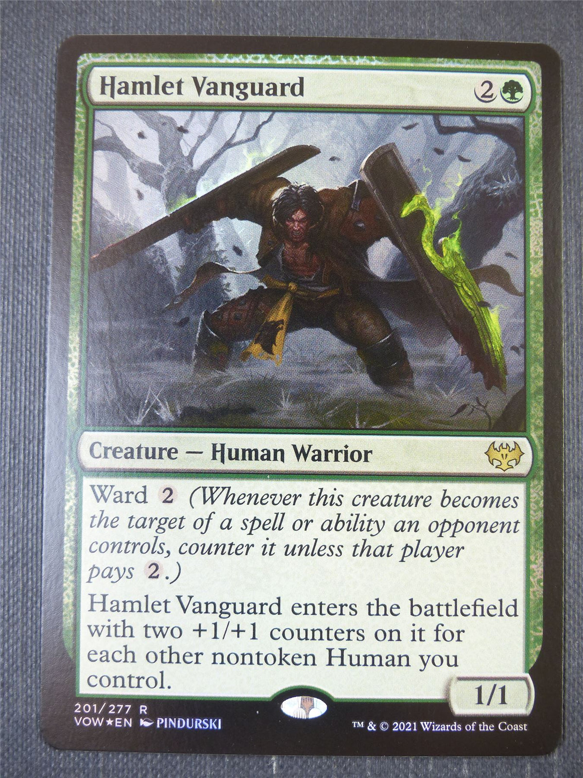 Hamlet Vanguard Foil - Mtg Card #Y0