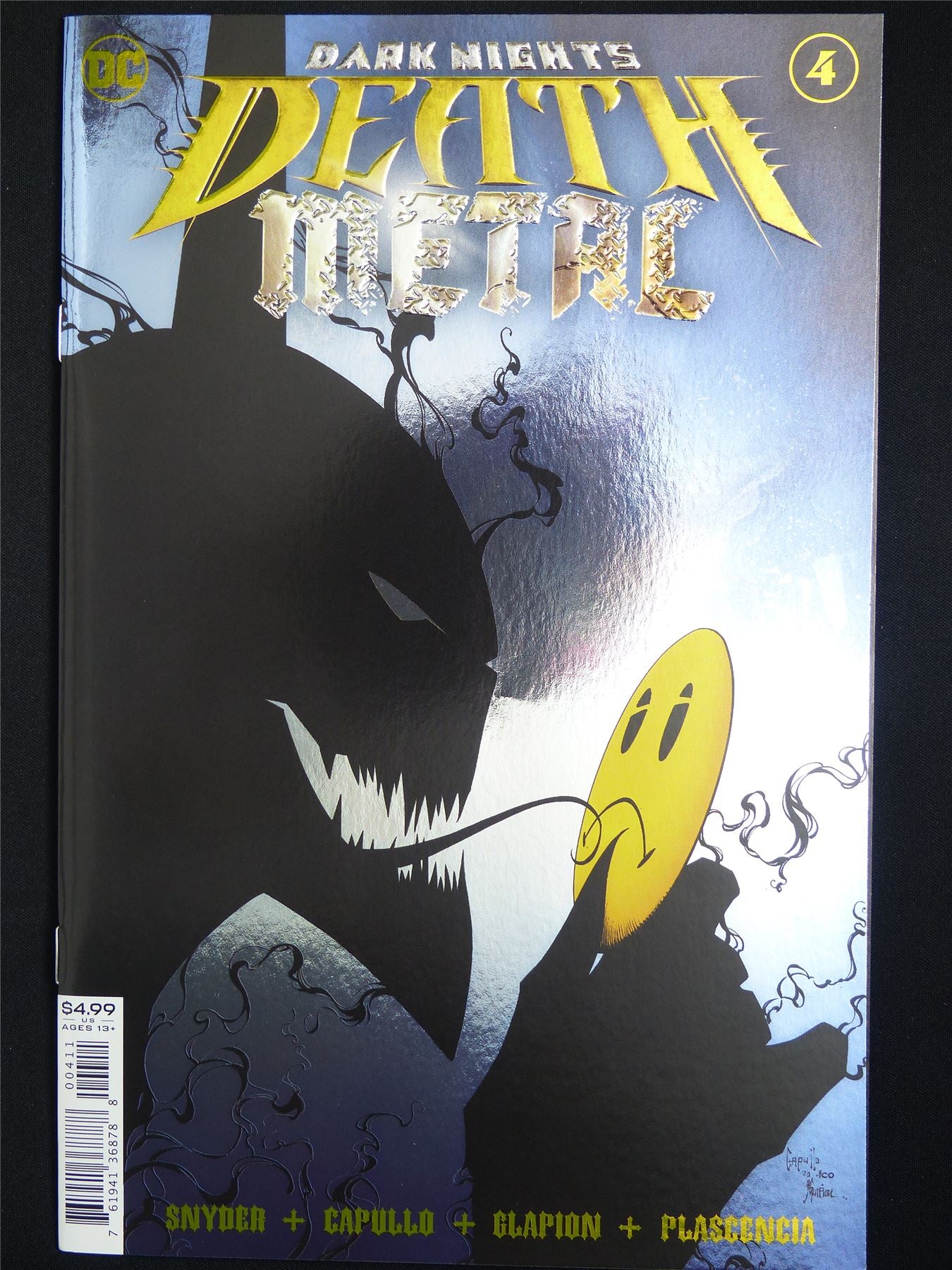 Dark Nights: DEATH Metal #4 Foil Cover - DC Comic #3AC