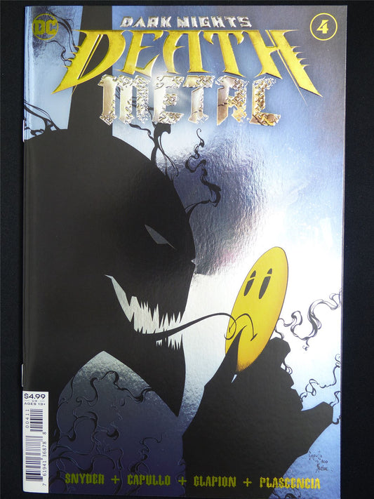 Dark Nights: DEATH Metal #4 Foil Cover - DC Comic #3AC