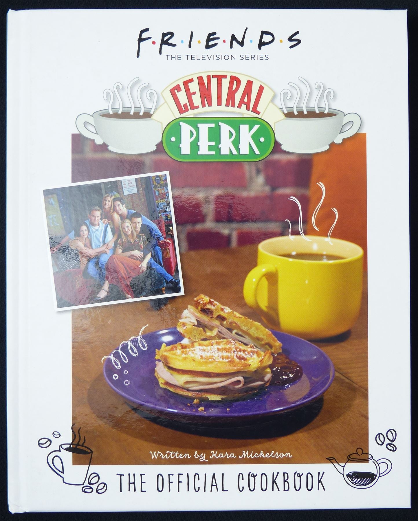 Friends Central Perk Official Cookbook - Titan Gift Book Hardback #M7