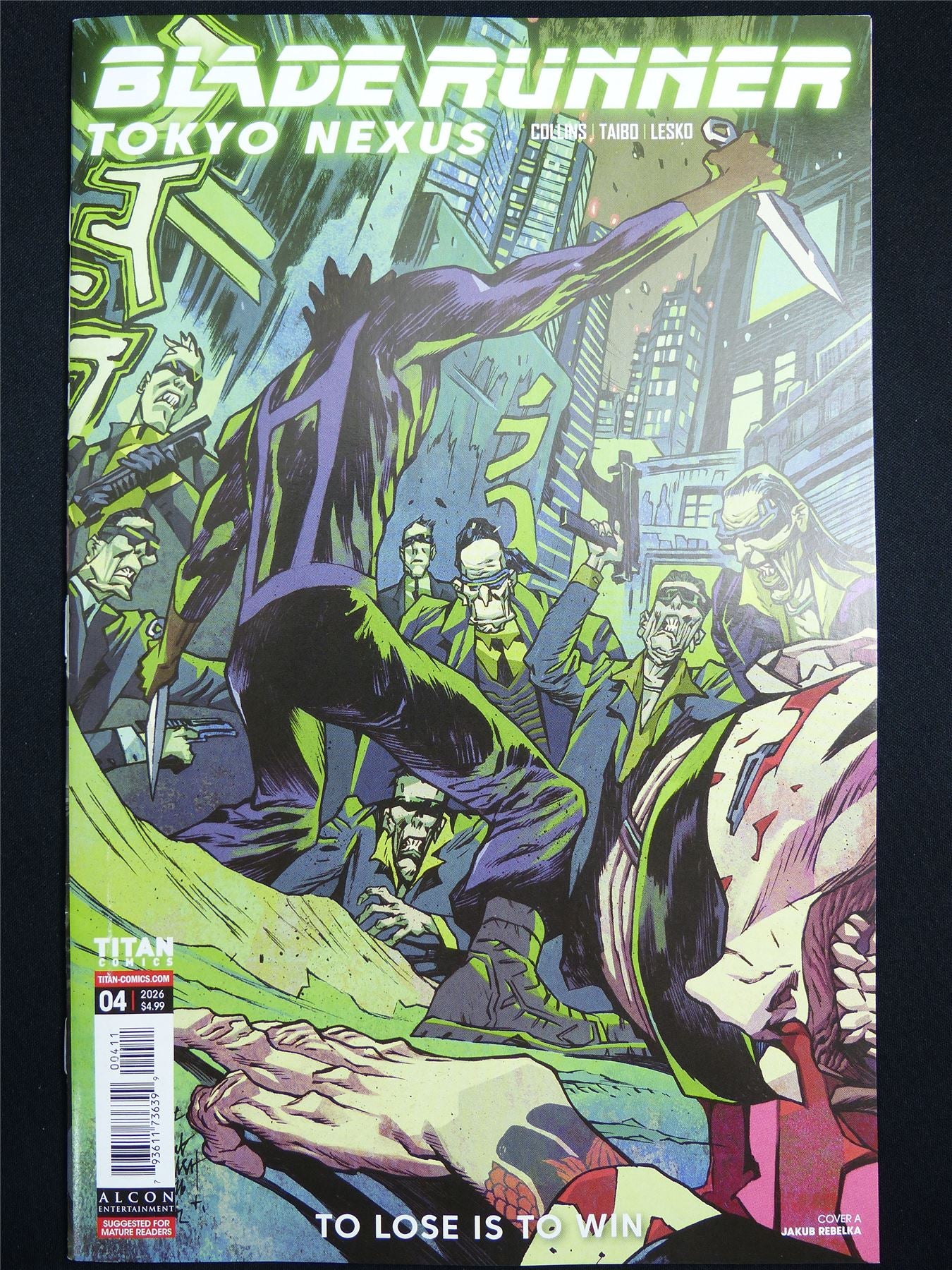 BLADE Runner: Tokyo Nexus #4 Cvr A - Aug 2026 Titan Comic #35J
