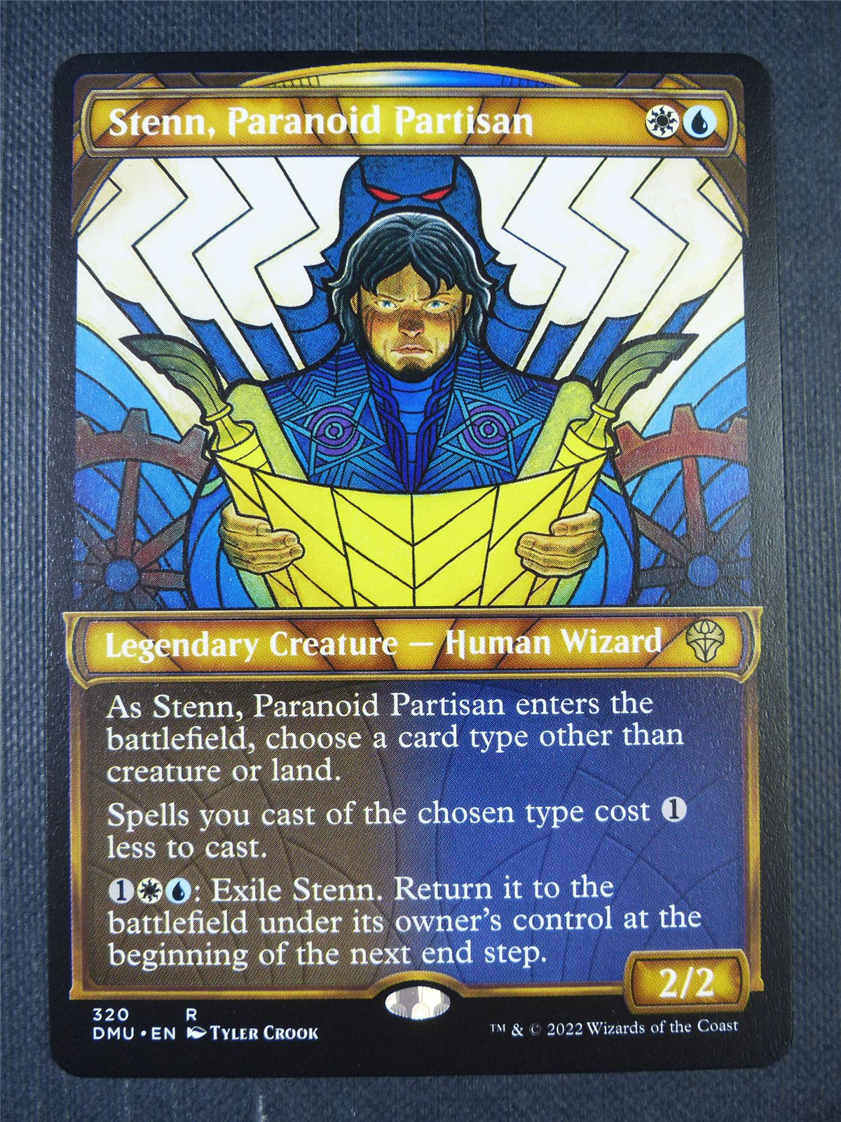 Stenn Paranoid Partisan Showcase - Dominaria United Mtg Card #7EY