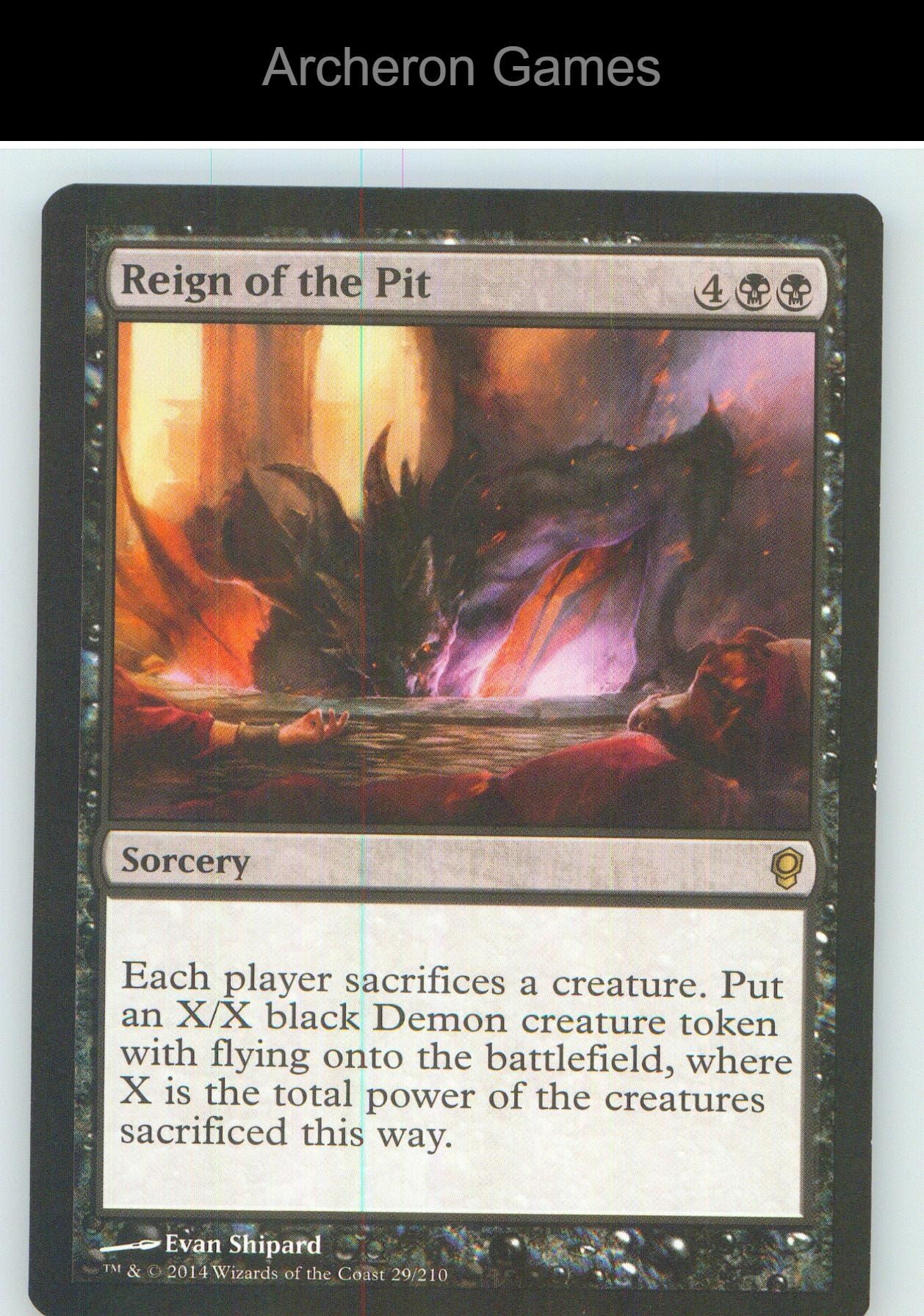 Reign of the Pit CNS 29 R MTG Card NM/EX+