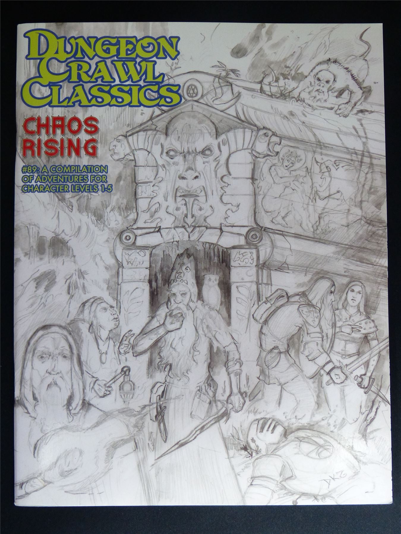 Dungeon Crawl Classics: Chaos Rising #89 - Roleplay Softback #3H4