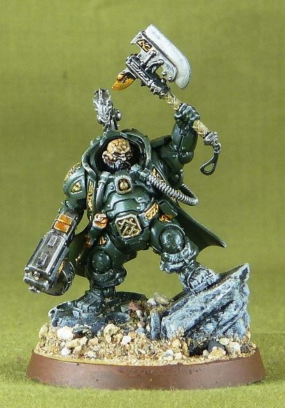 Warhammer 40k Leagues of Votann Ûthar the Destined - painted!