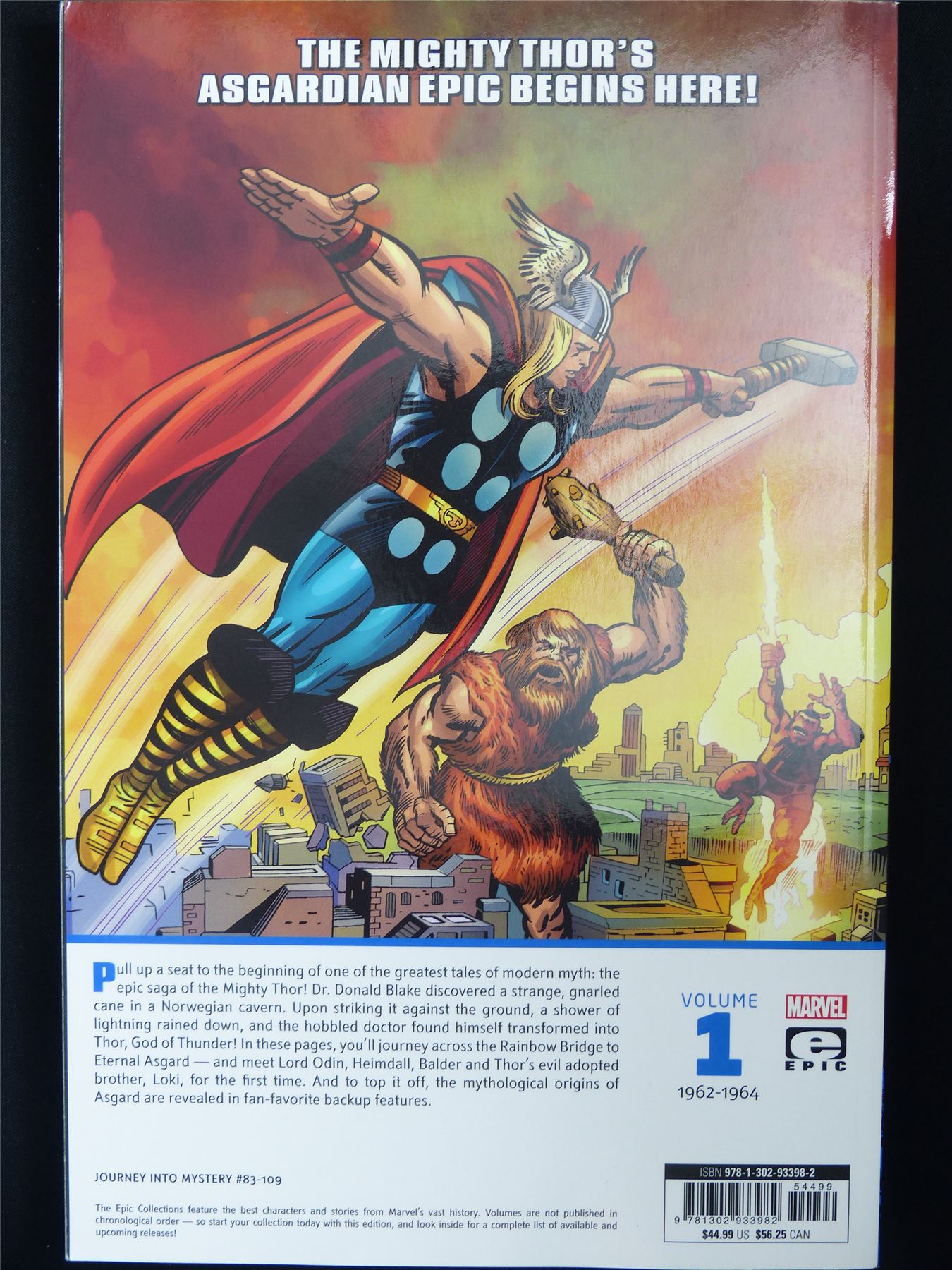The Mighty Thor: The God of Thunder - Epic Collection Volume 1 - Marvel Graphic Softback #33S