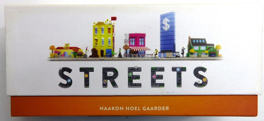 Streets Urban Tile laying game - Board Game #2XX