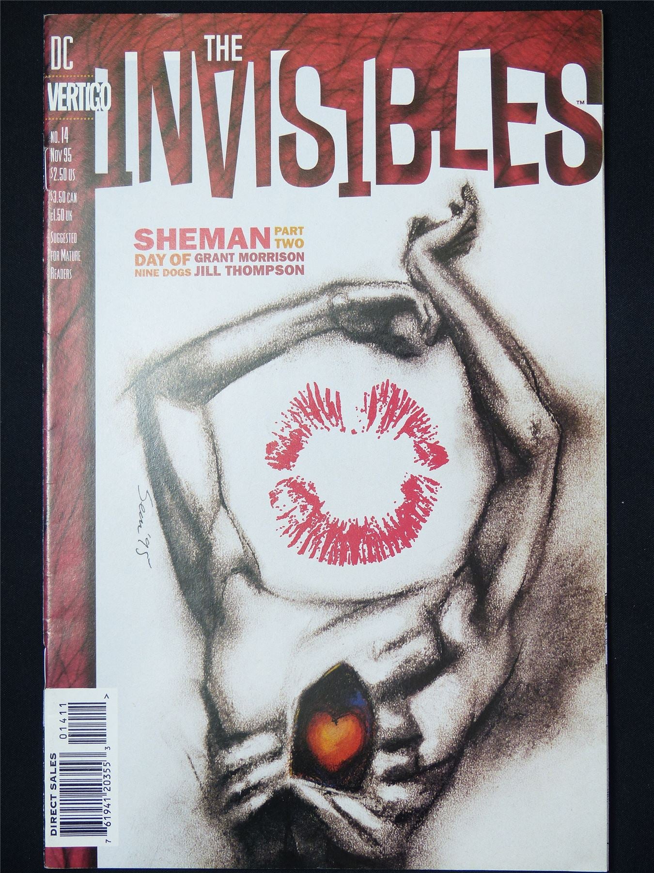 The INVISIBLES #14 - DC Vertigo Comic #14N