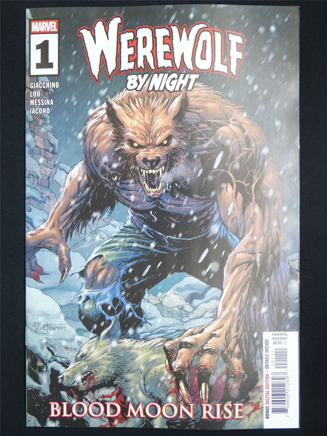 WEREWOLF by Night #1 - Sep 2025 Marvel Comic #2KO