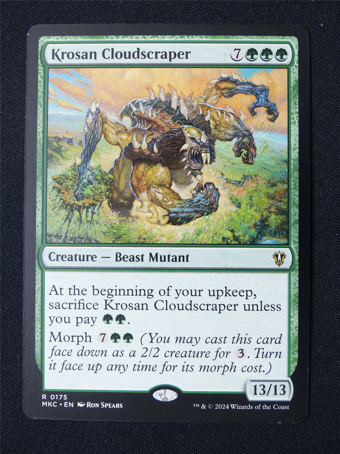Krosan Cloudscraper - MKC - Mtg Card #964