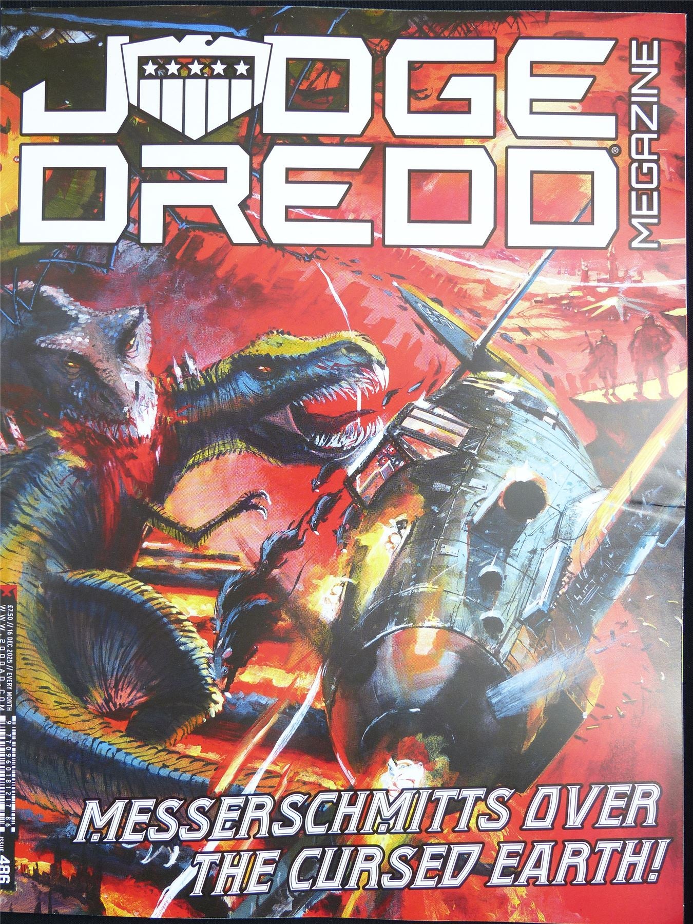 Judge Dredd Megazine #486 - 2000AD Comic Magazine #6F8